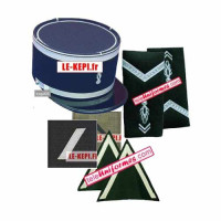 Gendarme sous contrat DEPARTEMENTAL képi calot et galons