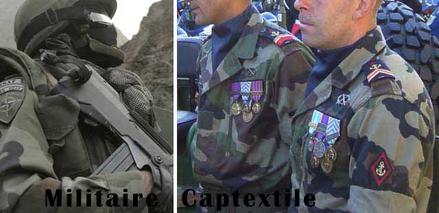 Equipememt pour Militaires