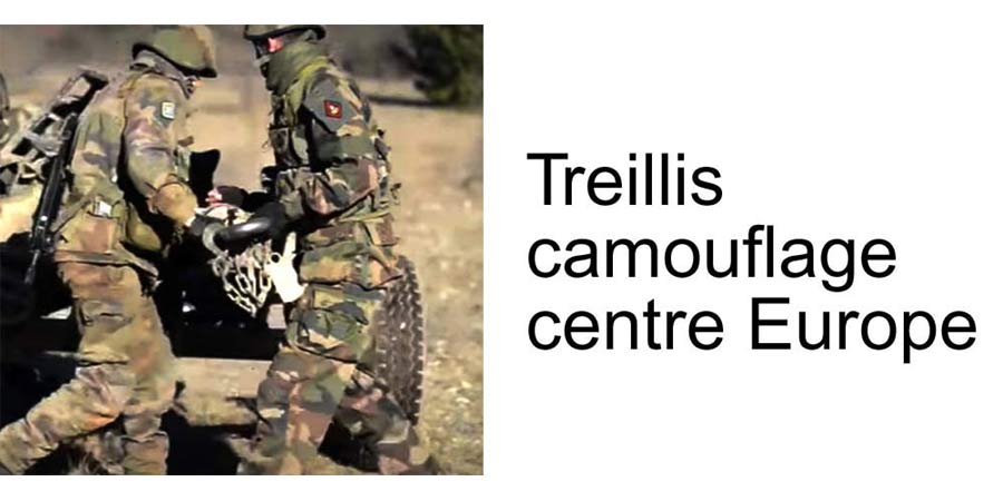 treillis camouflage militaire